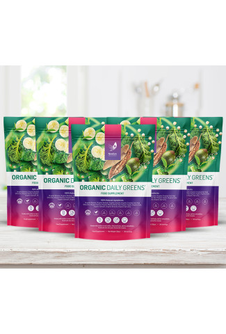 5 x Organic Daily Greens - Discounted pack price!